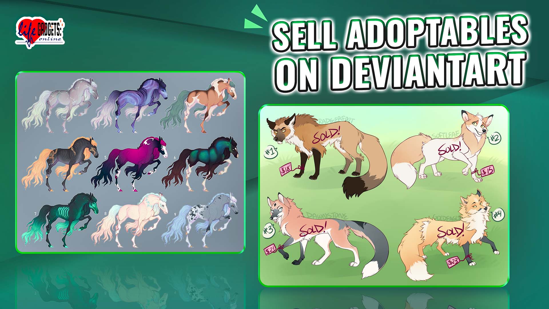 Sell Adoptables