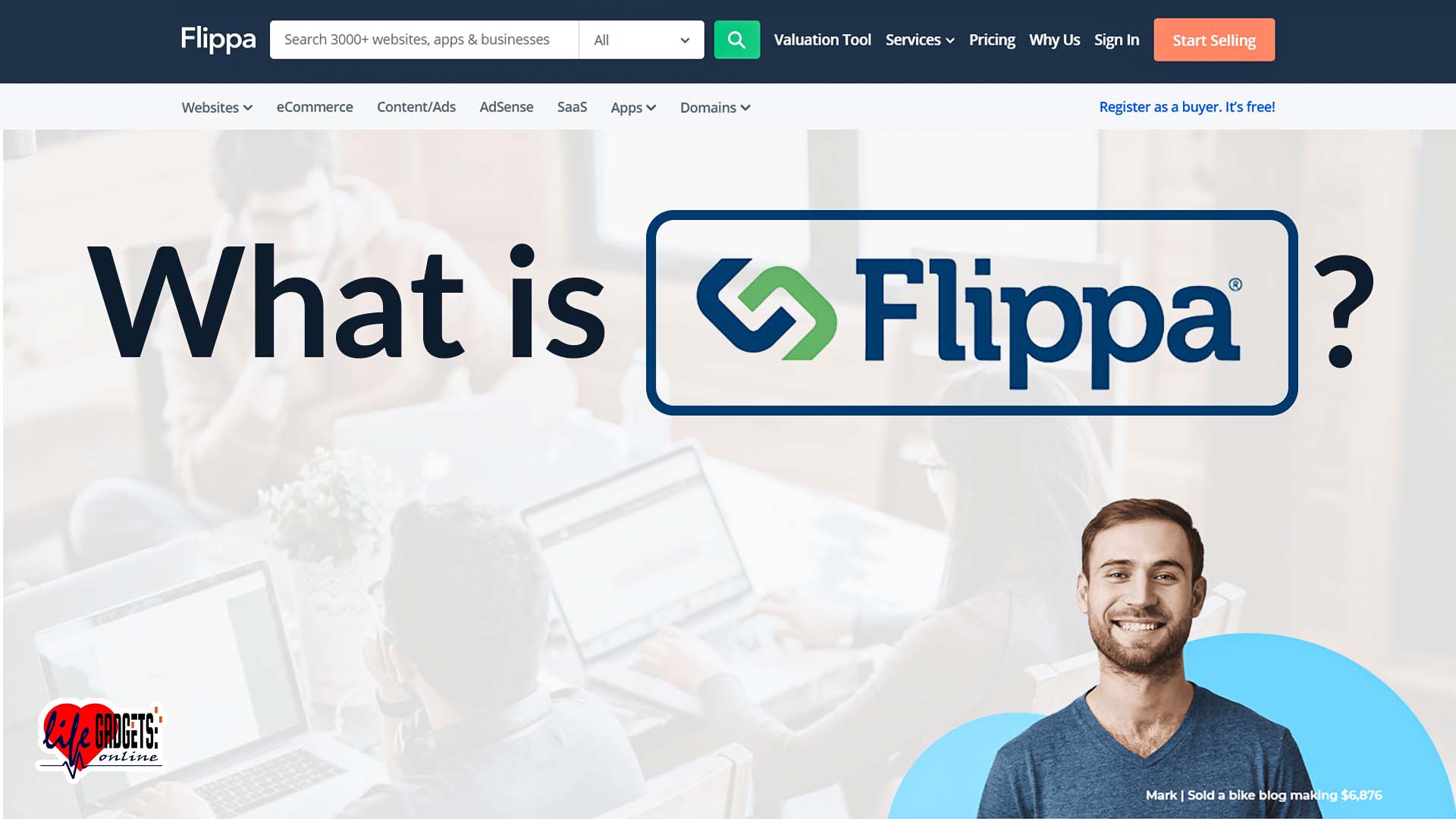 What Is Flippa?