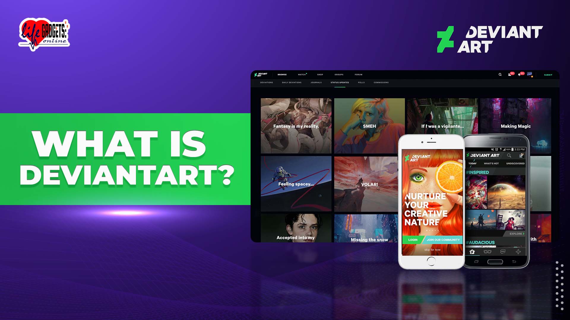 What is DeviantArt?